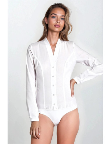 Body Classique en Coton Blanc