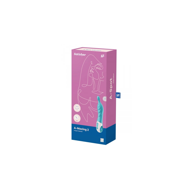 Vibromasseur A-Mazing 2 Turquoise - Satisfyer