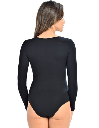 Body Moderne en Lycra Noir
