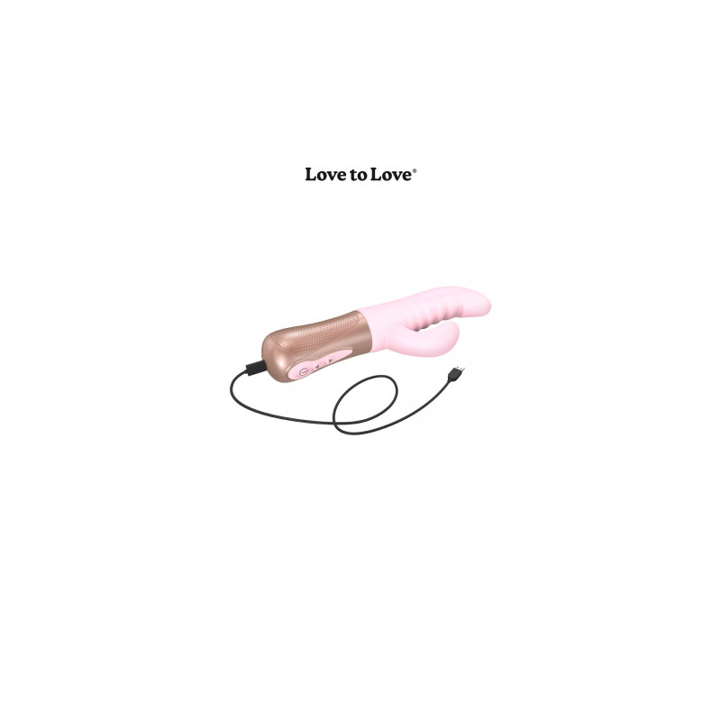 Vibro Rabbit Sassy Bunny rose - Love to Love