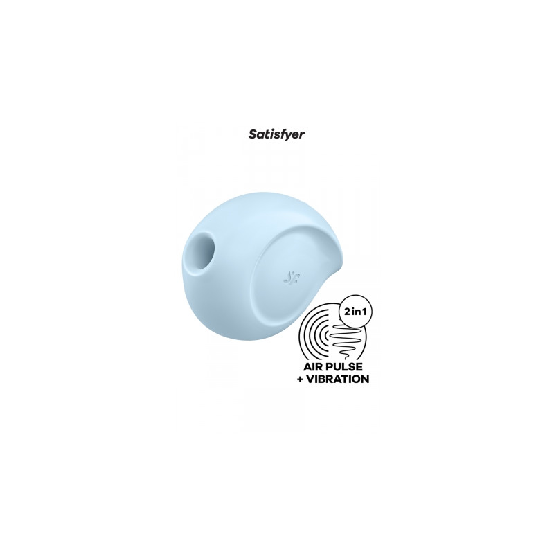 Double stimulateur Sugar Rush bleu - Satisfyer