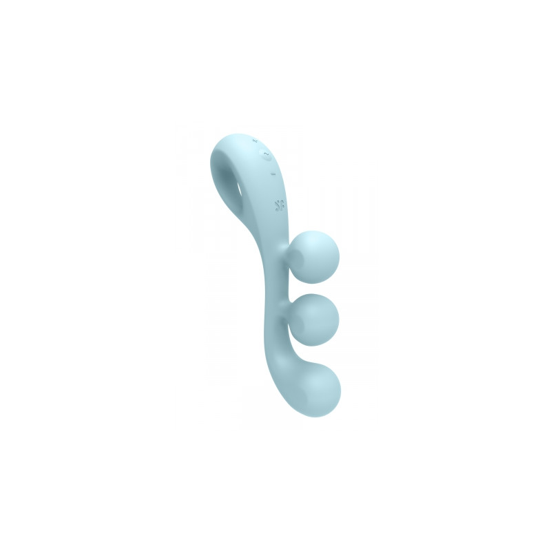 Multi-vibromasseur Tri Ball 2 bleu - Satisfyer