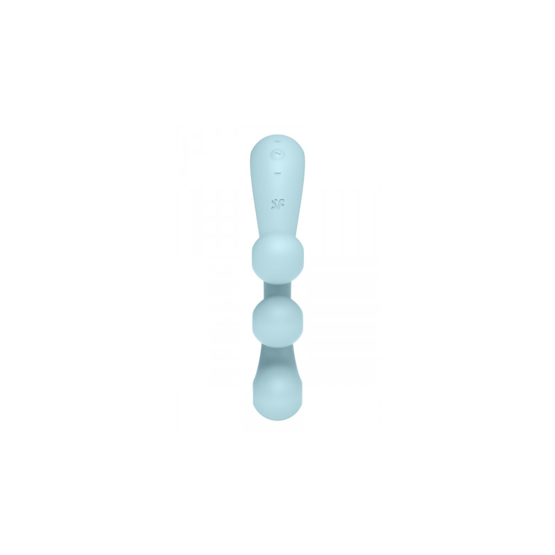 Multi-vibromasseur Tri Ball 2 bleu - Satisfyer