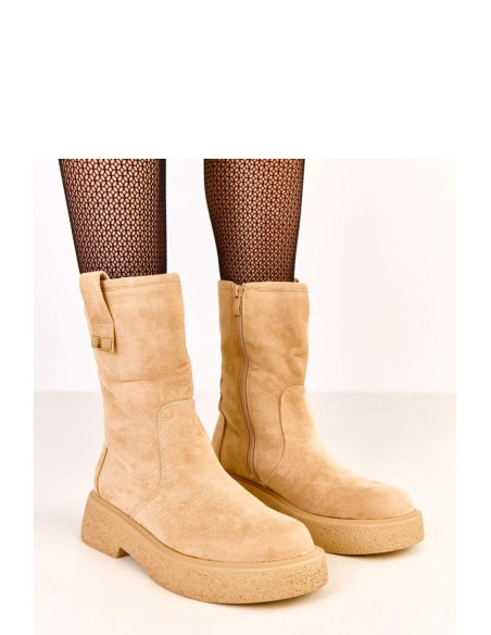 Bottes Élégantes en Cuir Écologique