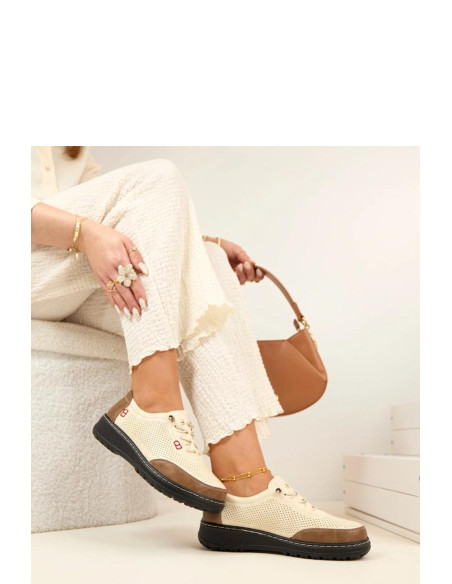 Chaussures Basses Élégantes en Cuir Écologique