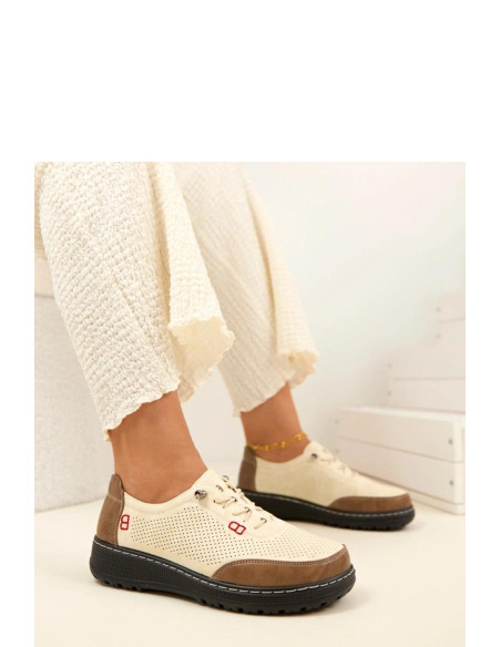 Chaussures Basses Élégantes en Cuir Écologique