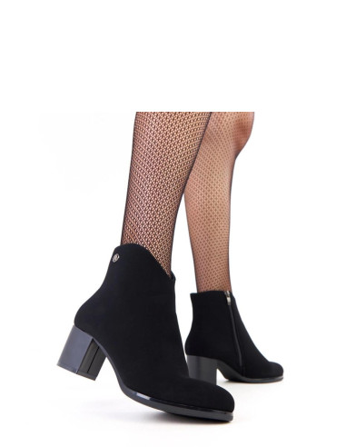 Bottes à talons Élégantes en Cuir Écologique