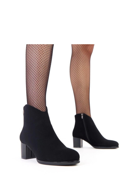 Bottes à talons Élégantes en Cuir Écologique