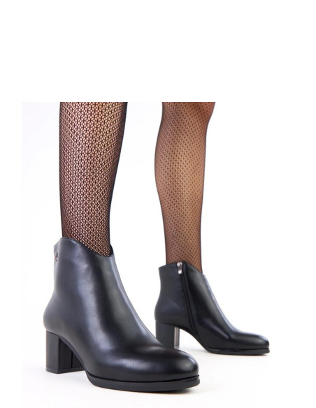 Bottes à talons Élégantes en Cuir Écologique