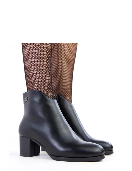 Bottes à talons Élégantes en Cuir Écologique