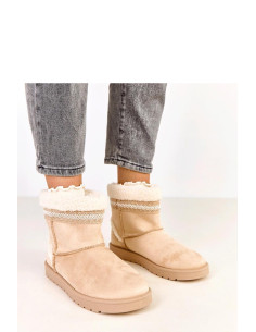 bottes de neige en Broderie
