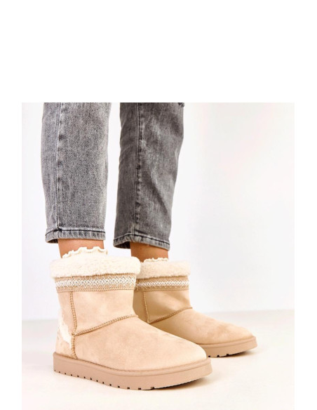bottes de neige en Broderie