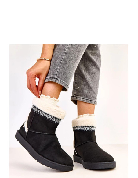 bottes de neige en Broderie