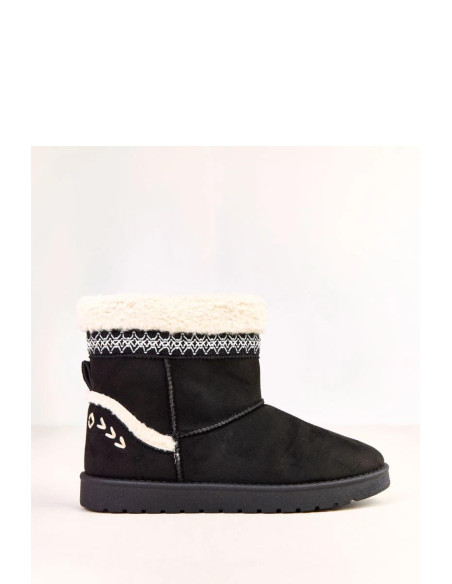 bottes de neige en Broderie