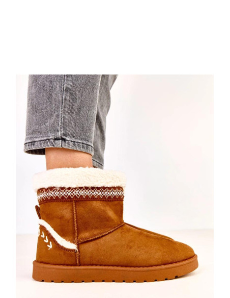 bottes de neige en Broderie