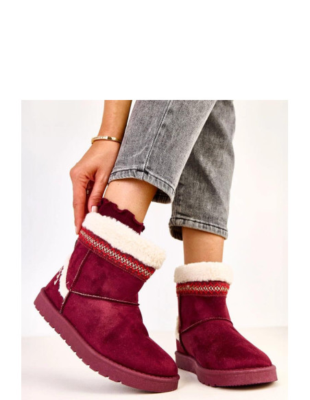 bottes de neige en Broderie