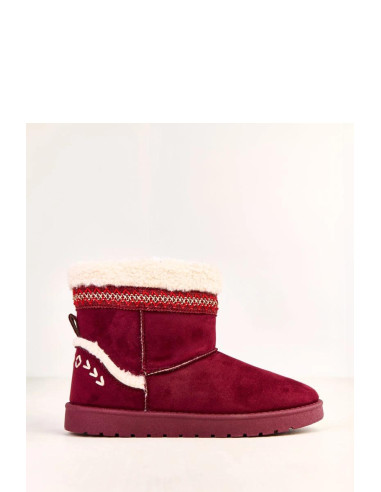 bottes de neige en Broderie