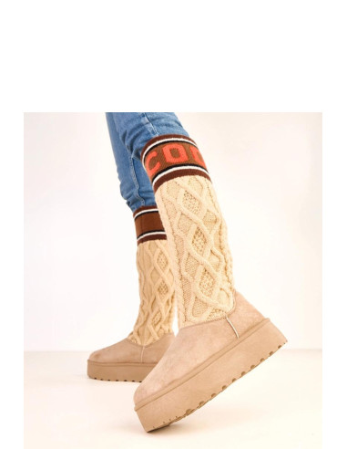 bottes de neige Élégantes en Cuir Écologique