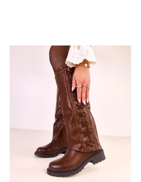 Bottes cuissardes Élégantes en Cuir Écologique