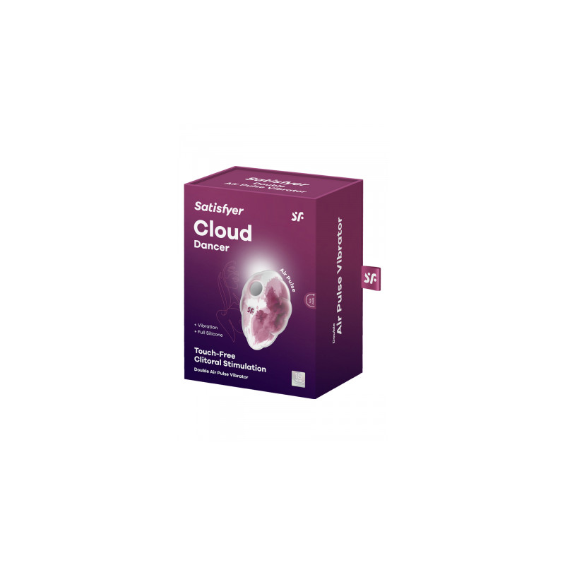Stimulateur sans contact et vibrant Cloud Dancer - satisfyer