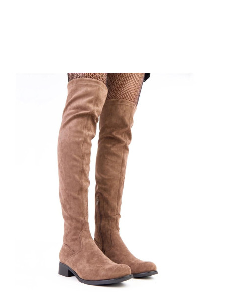 Bottes cuissardes Élégantes en Cuir Écologique
