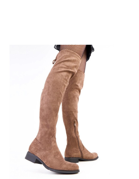 Bottes cuissardes Élégantes en Cuir Écologique