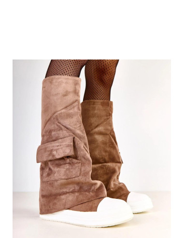 Bottes cuissardes Élégantes en Daim