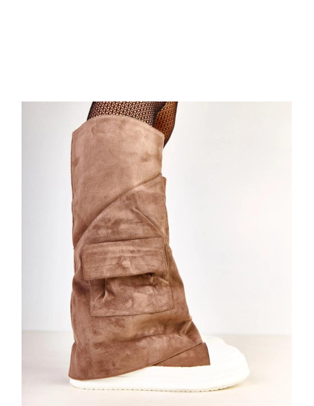 Bottes cuissardes Élégantes en Daim