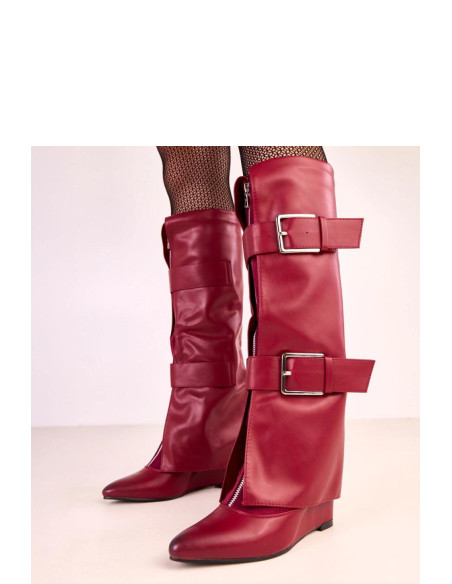 Bottes cothurnes Élégantes en Cuir