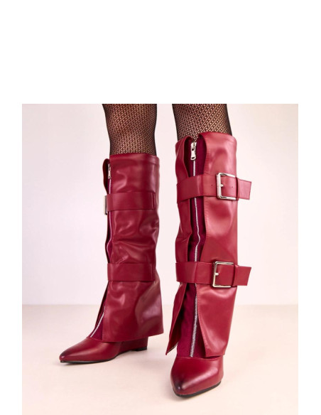 Bottes cothurnes Élégantes en Cuir