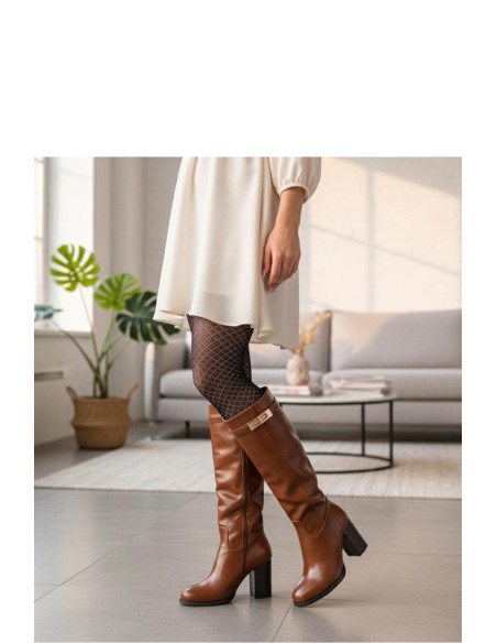 Bottes à talons Élégantes
