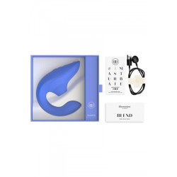 Double stimulateur Womanizer Blend bleu