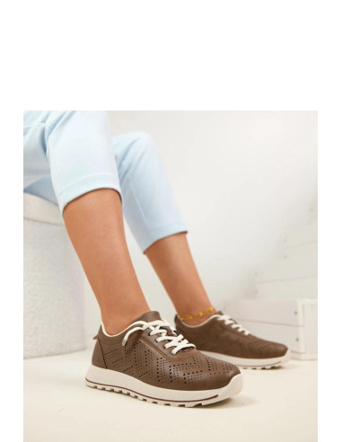 Chaussures de sport Élégantes en Cuir Écologique