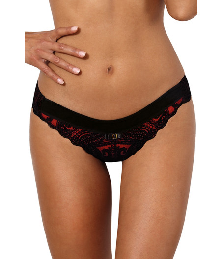 String rouge et noir  V-10048 - Axami