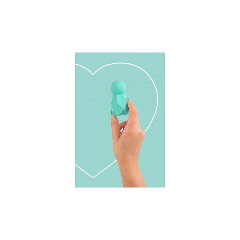 Mini vibro rechargeable BlissKey vert - FairyGasm