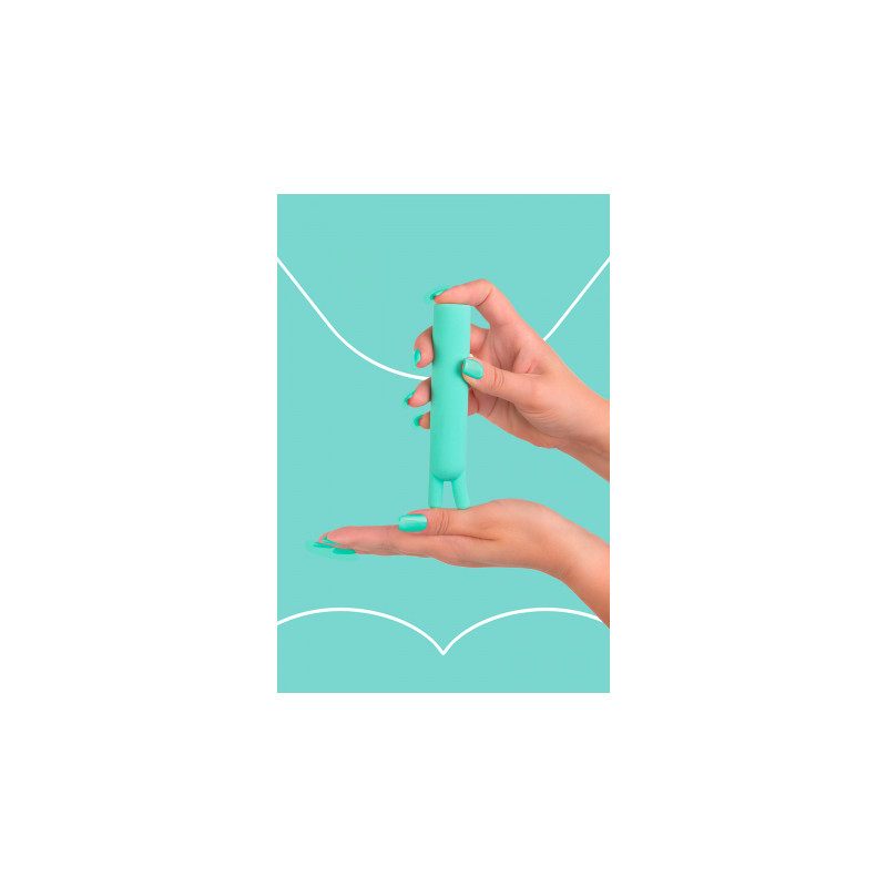 Mini vibro rechargeable BlissStars vert - FairyGasm