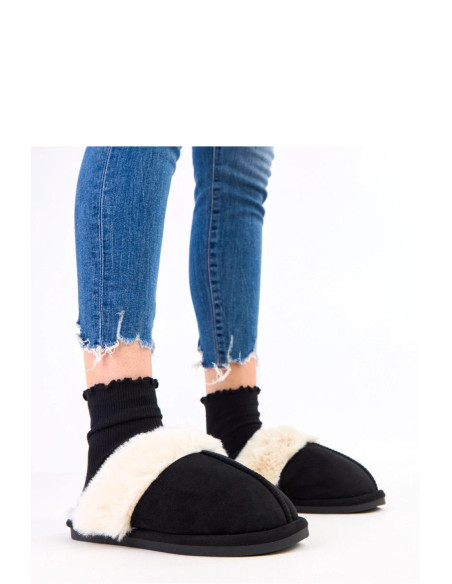 Pantoufles Noires