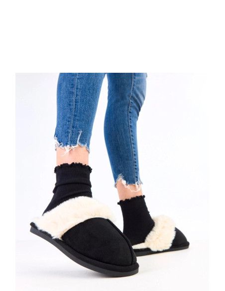 Pantoufles Noires