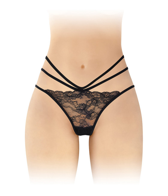 Culotte ouverte  Nadia - noir