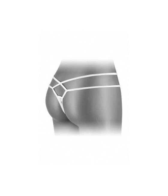 String ouvert Mylene - blanc