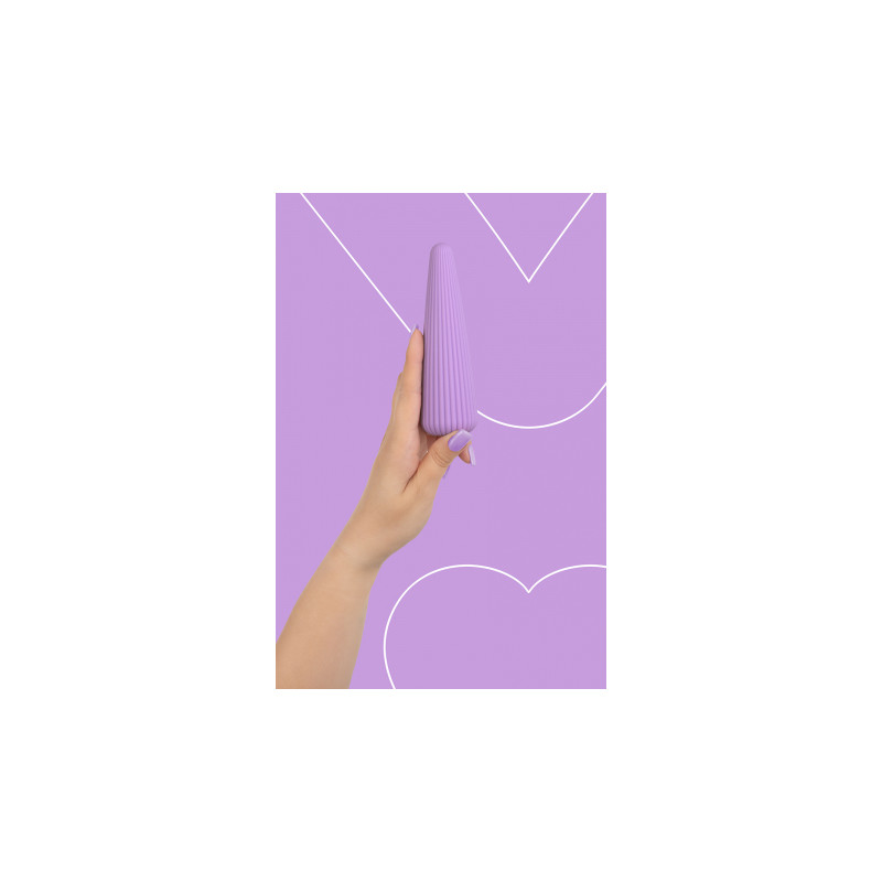 Vibro rechargeable IcyCone violet - FairyGasm