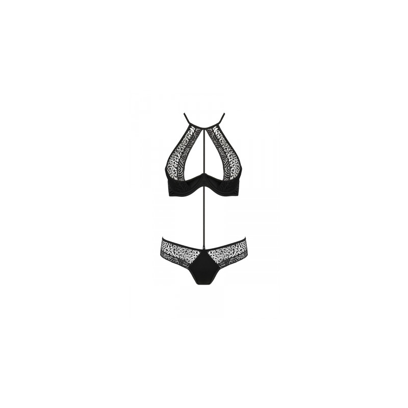 Ensemble Scarlet Bikini noir - Passion