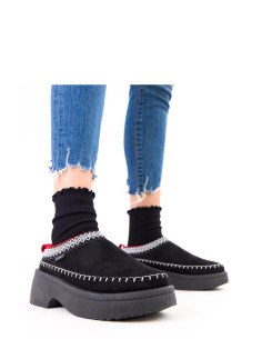 Pantoufles Classiques en Cuir Écologique