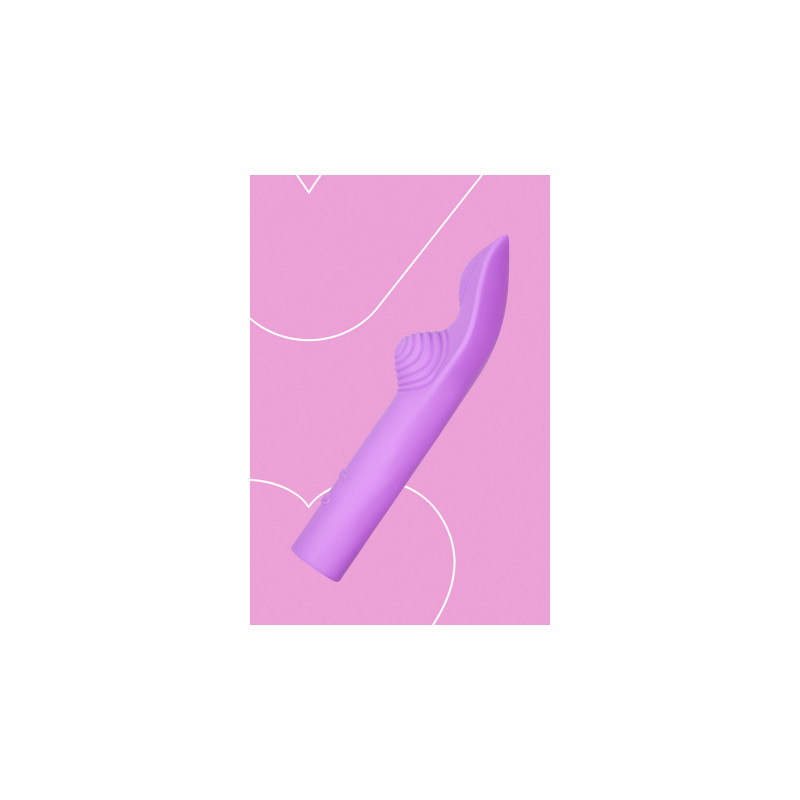 Vibro rechargeable LunaCharm violet - FairyGasm