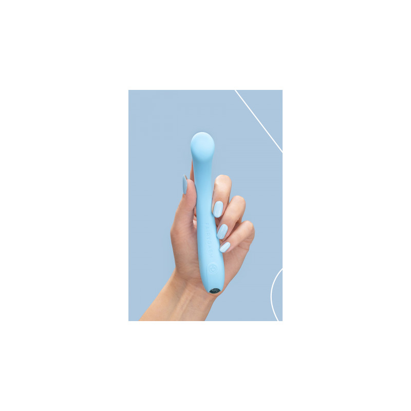 Vibro rechargeable MerryWand bleu - FairyGasm