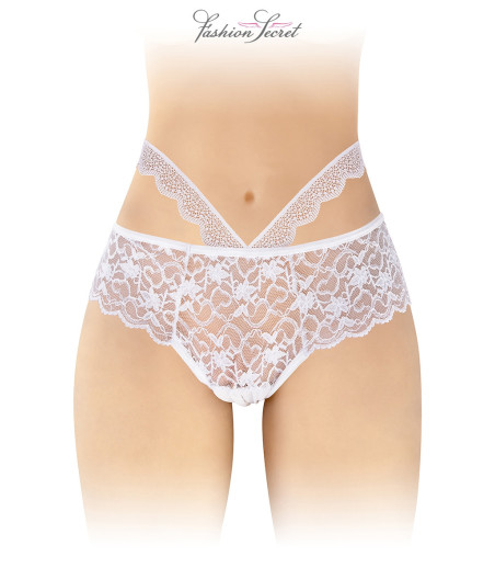 Culotte ouverte blanche Marie - Fashion Secret