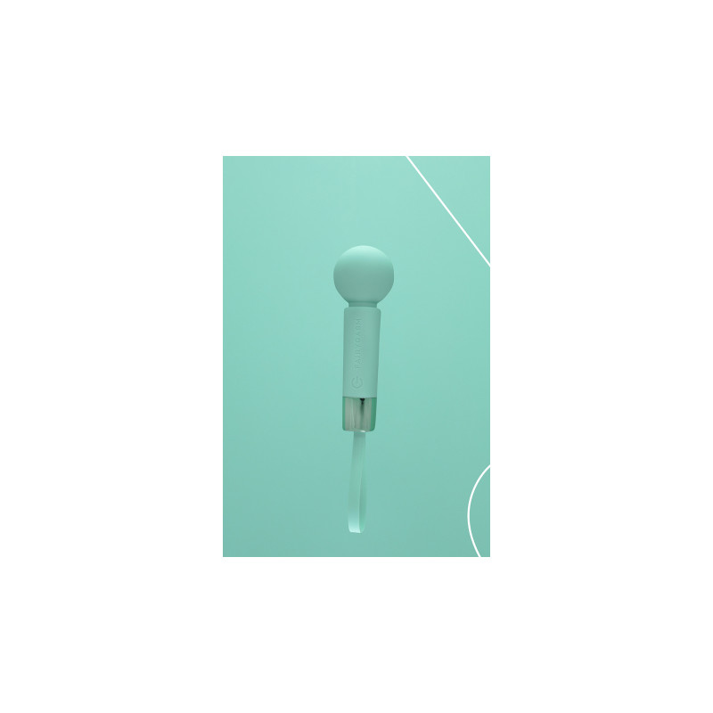Mini vibro rechargeable Pearlstasy vert - FairyGasm