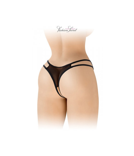 String noir ouvert Victoria - Fashion Secret