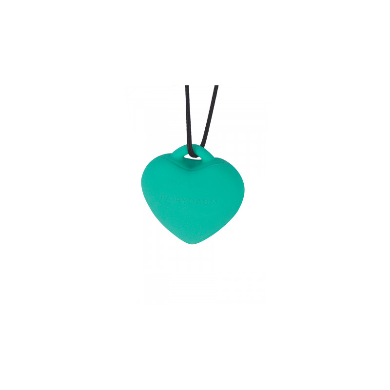 Stimulateur pendentif PleasureStone vert - FairyGasm