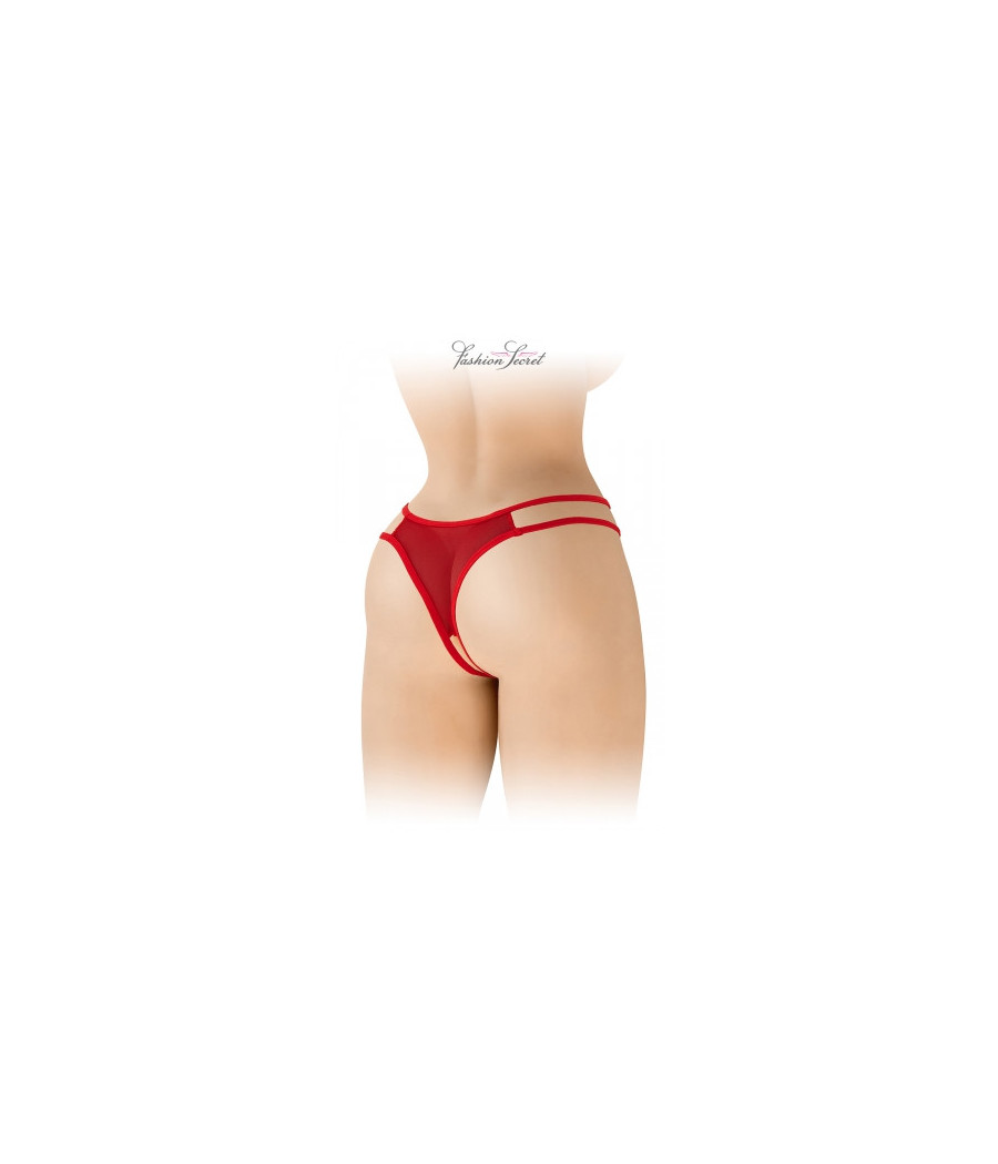 String rouge ouvert Victoria - Fashion Secret